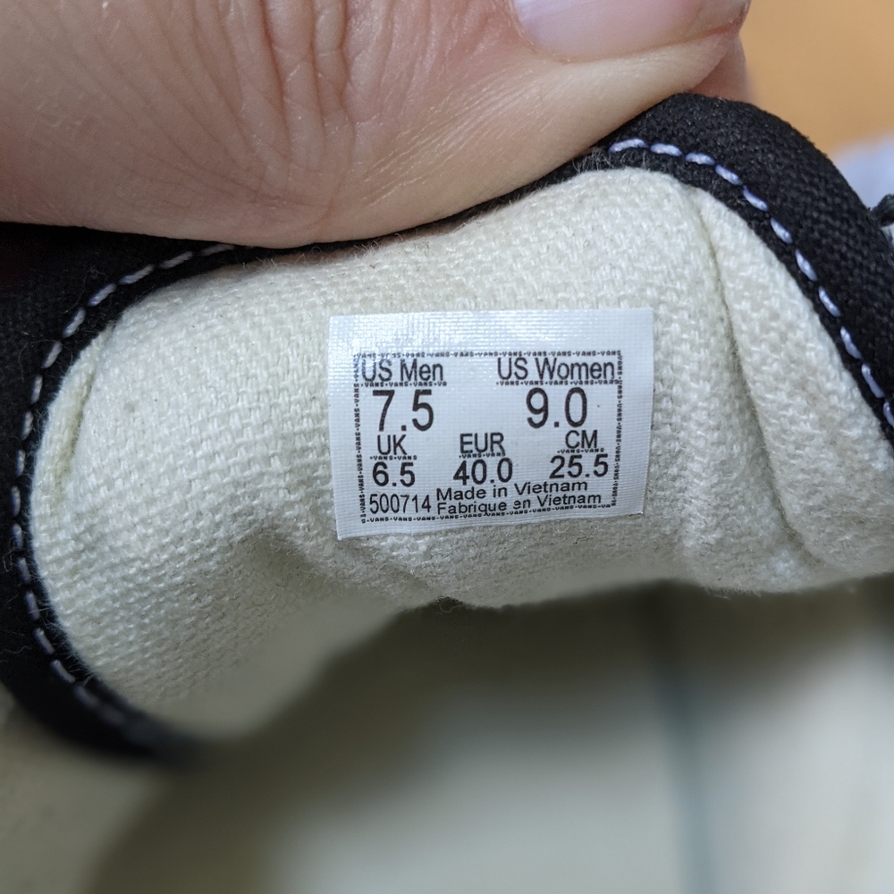 Vans Old School Flame Sneakers